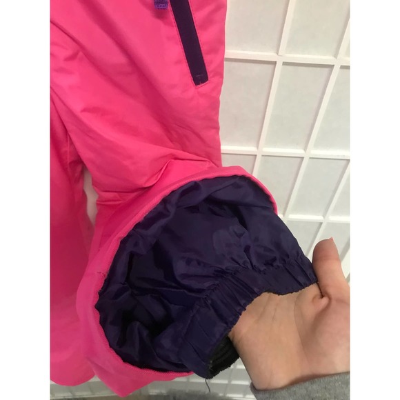 Girls Pink Champion Snowsuit - Picture 3 of 4